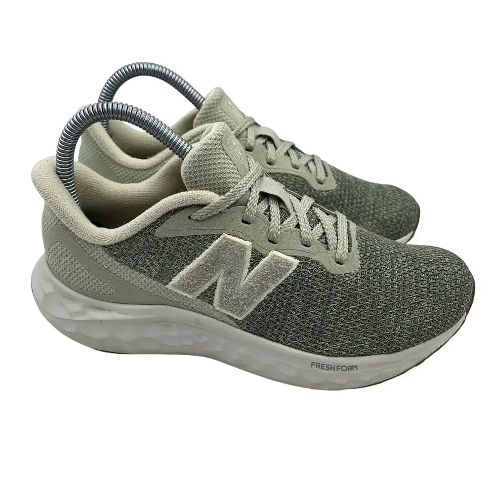New Balance Fresh Foam Arishi v4 Olivine Green Running Shoes Womens 5.5